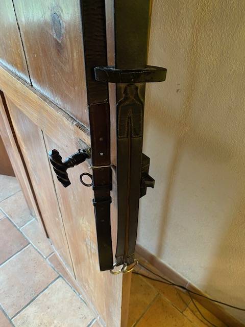 Martingale &agrave; anneaux en cuir Anglais - Tr&egrave;s bon &eacute;tat