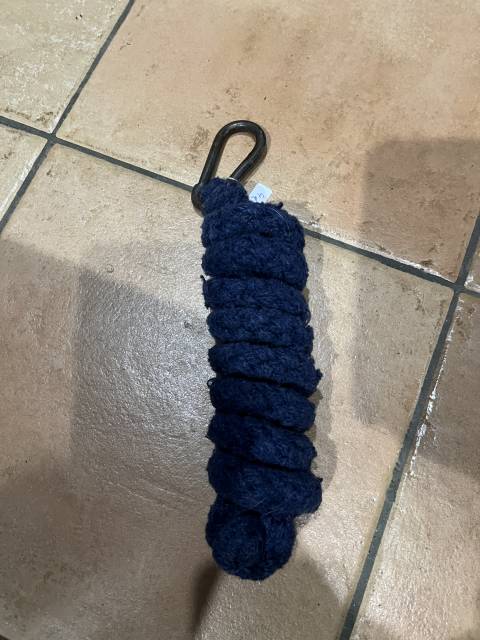 Longe bleu marine   &Eacute;quitation Cheval poney shetland 