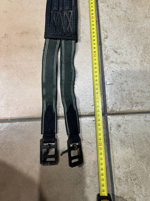 Sangle cheval avec &eacute;lastique  Noir 115 cm