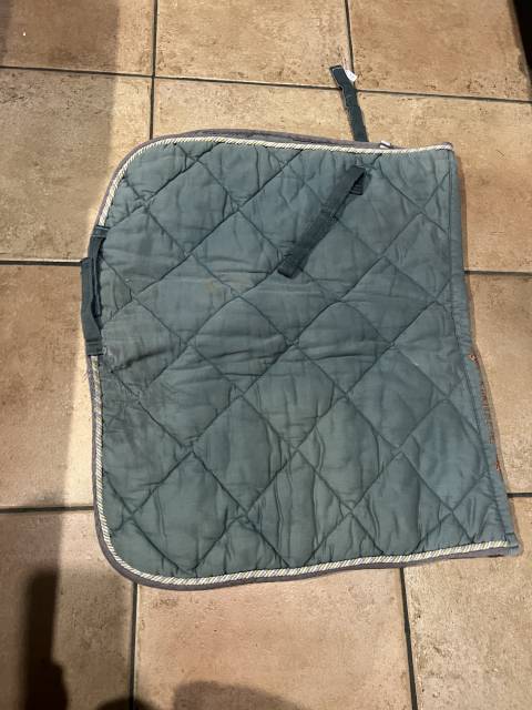 Tapis vert et gris cheval poney &eacute;quitation  Equi th&egrave;me 