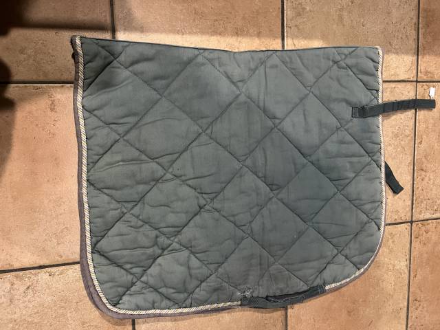 Tapis vert et gris cheval poney &eacute;quitation  Equi th&egrave;me 