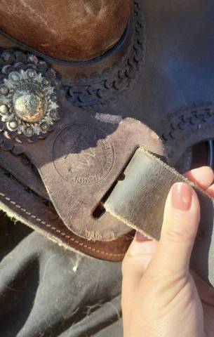 Selle western 15 pouces FQ