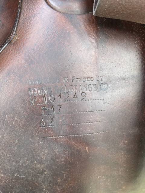 Selle Bruno Delgrange 17 pouces 