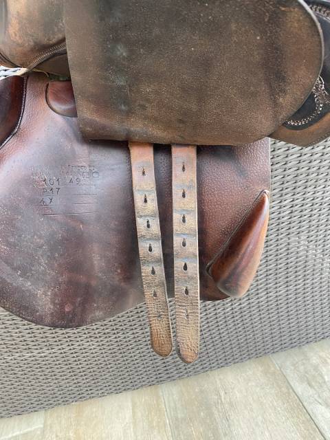 Selle Bruno Delgrange 17 pouces 