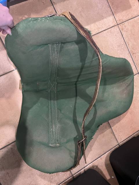 Tapis de monte a cru ou voltige  Cheval poney 