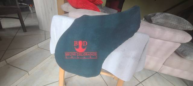 B.Delgrange Ath&eacute;na 17,5" noire + Couvre-selle d'origine