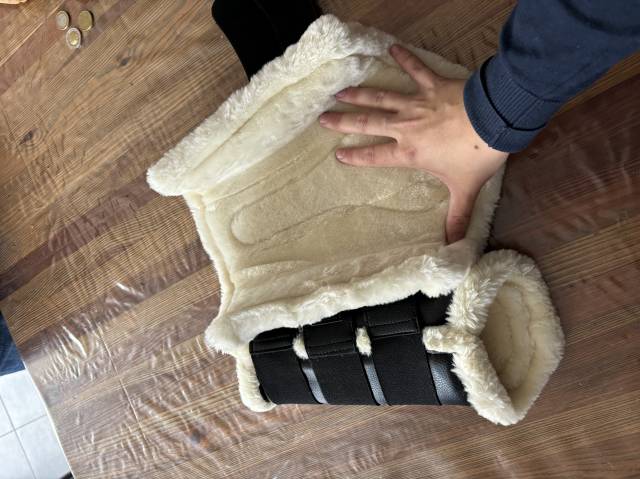 Vend gu&ecirc;tre de dressage moumoute norton taille L