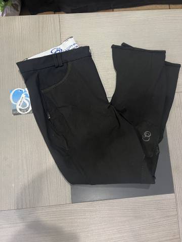 Pantalon neuf &eacute;quitation femme ou mixte noir taille 44 