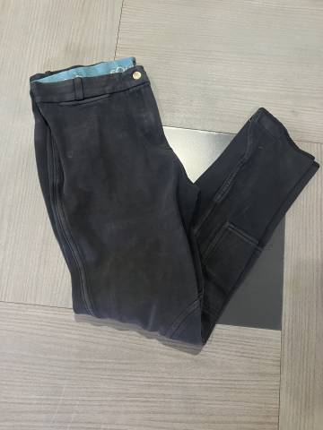 Pantalon &eacute;quitation femme ou mixte noir taille 40 