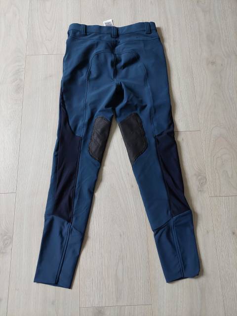 Pantalon d'&eacute;quitation bleu 14 ans 500 Mesh