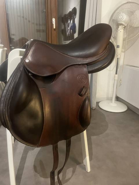 Selle Forestier 17 pouces Boeckelo  2A Ch&acirc;taigne