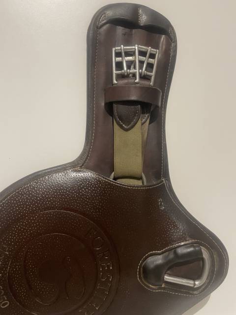 Selle Forestier 17 pouces Boeckelo  2A Ch&acirc;taigne