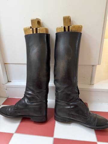 Bottes cuir homme