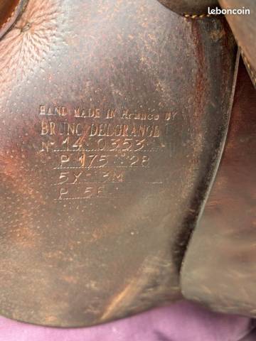 Selle Bruno Delgrange Partition 17"5