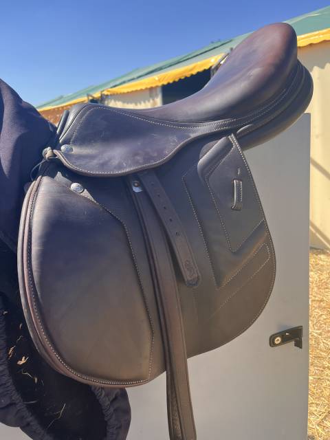 Selle Renaissance 17 pouces F2 semi creux 