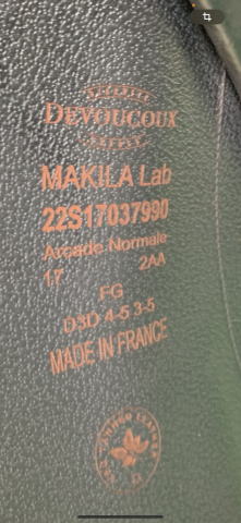 Selle Devoucoux Makila Lab 17 pouces