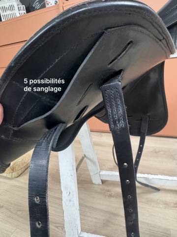 Kent & Masters XC Monoflap 17" &ndash; Noir/Bordeaux &ndash; 2024