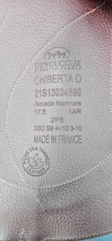 Selle Mono quartier Chiberta O Devoucoux 17,5' 