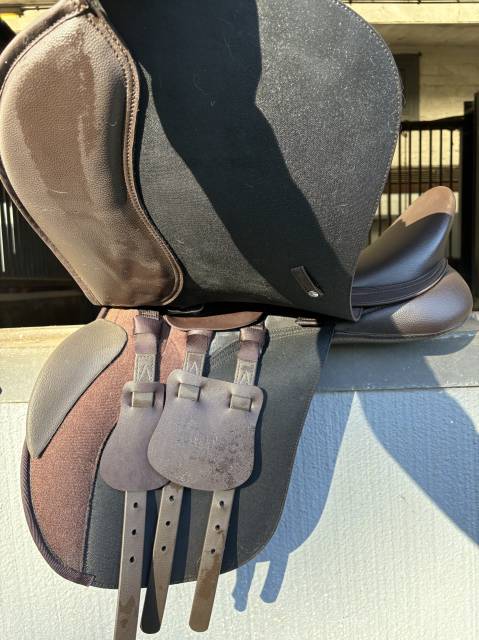 Selle mixte Wintec 500 brune 