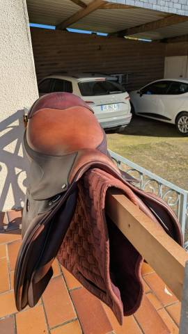 Selle antares altair+sangle bavette mouton kentucky