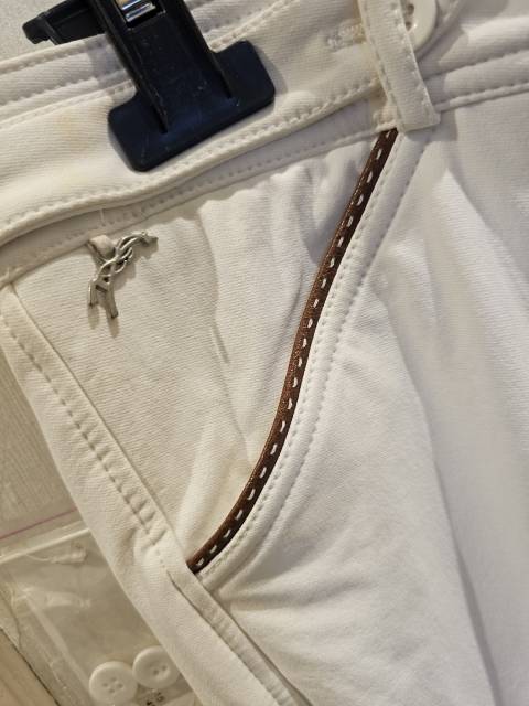 Pantalon de concours blanc 