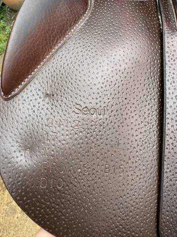 Selle Forestier mod&egrave;le S&eacute;oul   si&egrave;ge 17