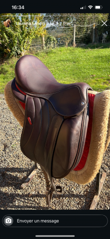 Selle Devoucoux korrika M havane  