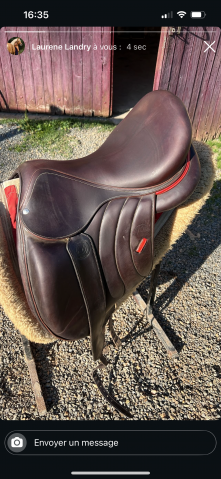 Selle Devoucoux korrika M havane  