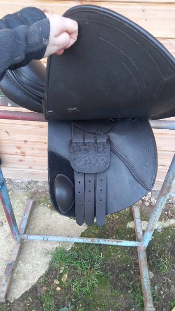 Selle cso/mixte havane 17" arcade interchangeable 