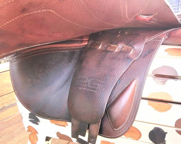 Magnifique selle CWD 2GS mademoiselle 17"5  TB &eacute;tat