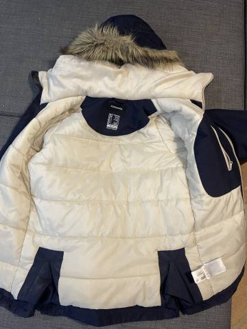 FOUGANZA Veste &eacute;quitation imperm&eacute;able et chaude enfant 