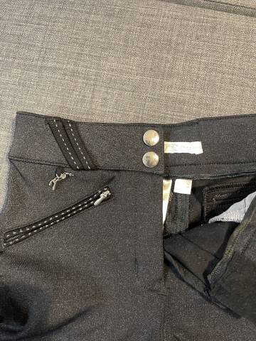 Pantalon Penelope &Eacute;quitation Romy Gris Chin&eacute; - Enfant