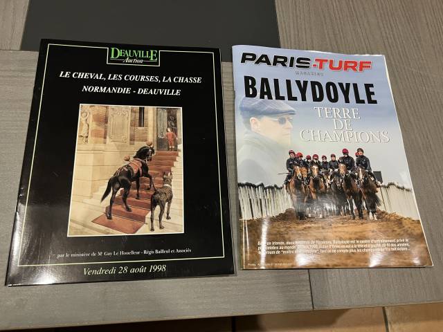 DEAUVILLE Auction LE CHEVAL, LES COURSES, LA CHASSE  NO