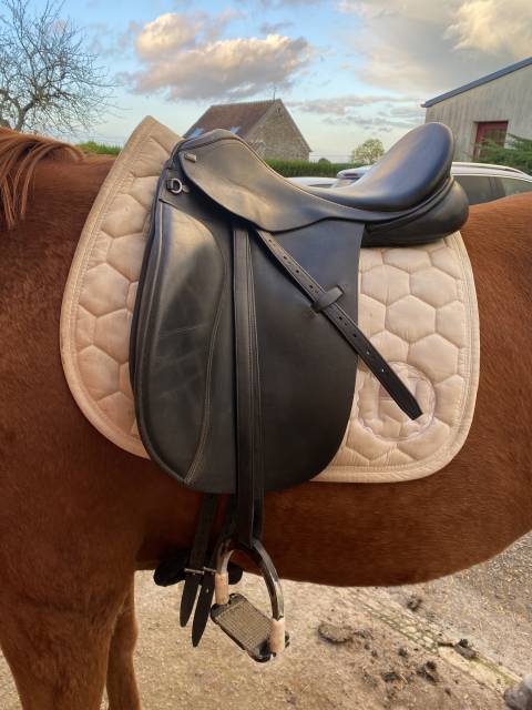 Selle dressage Anky 18 pouces