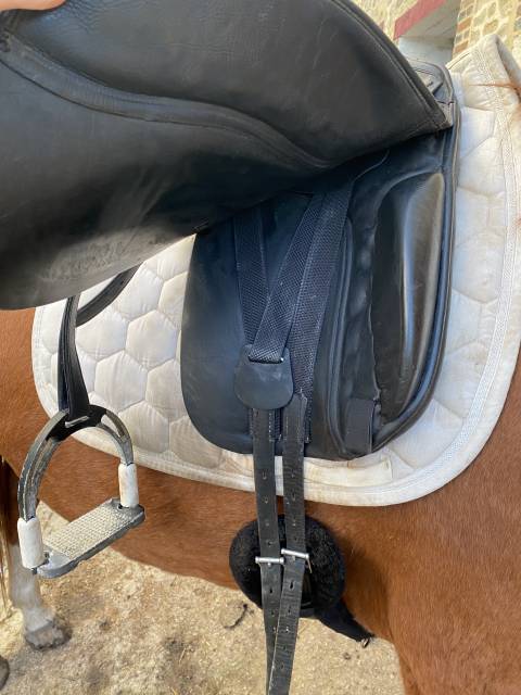 Selle dressage Anky 18 pouces
