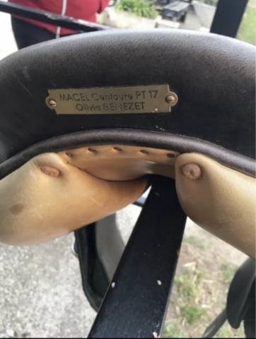 Selle Macel occasion 17 pouces 