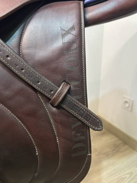 Selle Biarritz Devoucoux 17,5"