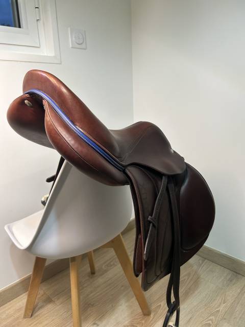 Selle Biarritz Devoucoux 17,5"