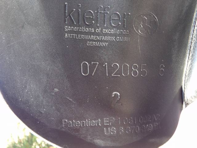 Selle Dressage Kieffer 17'5
