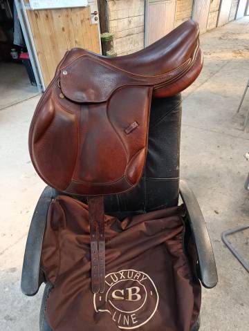 Selle Baude luxury line monoquartier cross, 17,5"