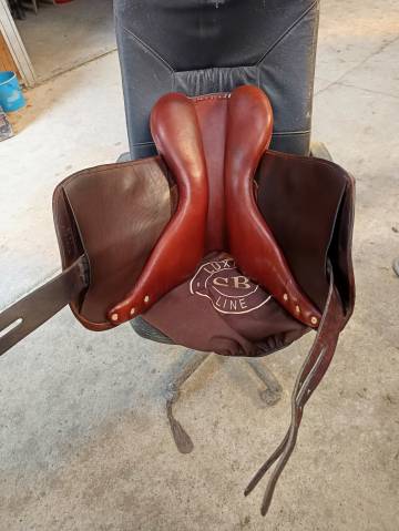 Selle Baude luxury line monoquartier cross, 17,5"