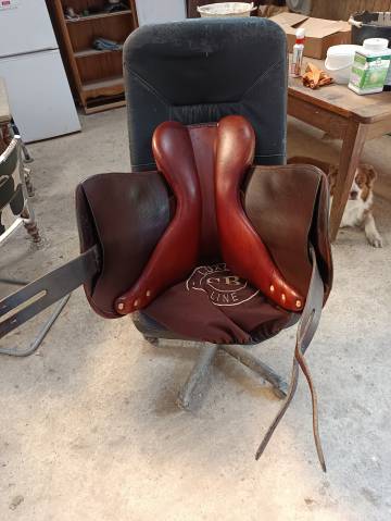 Selle Baude luxury line monoquartier cross, 17,5"