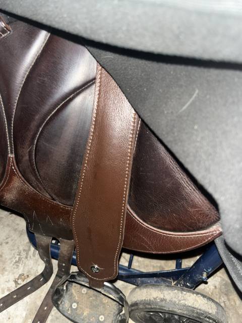 Selle devoucoux Chiberta O  Taille 17 P 