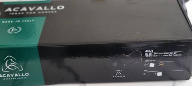 Couvre selle Acavallo ortho-coccyx 
