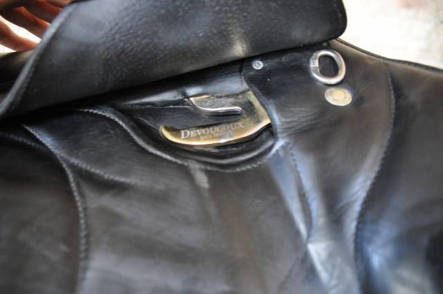 Selle Devoucoux Biarritz lab veau 17,5