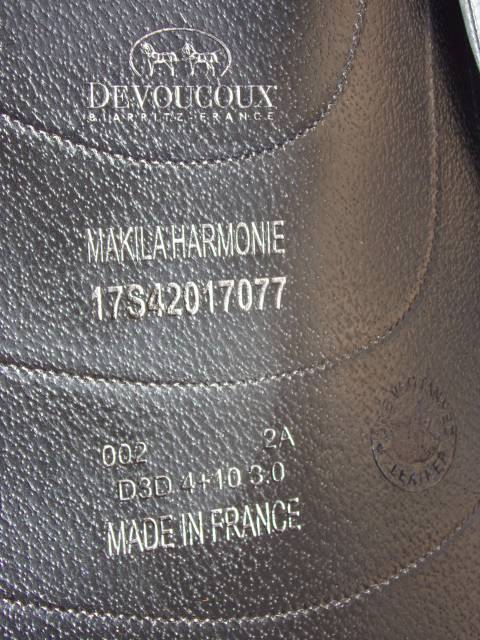 Selle Dressage Devoucoux Makila Harmonie 17'5