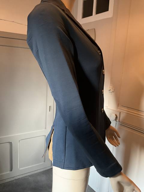 Veste de concours bleue marine Animo taille 34 