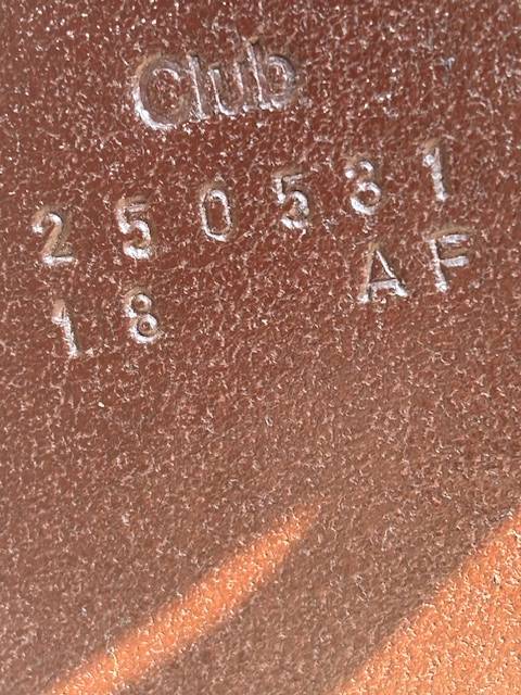 Selle Forestier club, ch&acirc;taigne, 18 pouces 