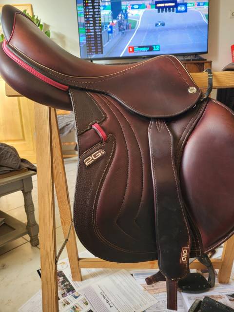 Selle CWD 2 Gs Mademoiselle S21 rose