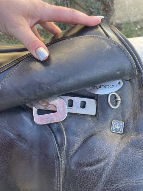 Selle dressage Stubben Aramis Equisoft 